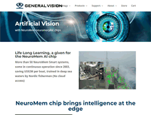 Tablet Screenshot of general-vision.com
